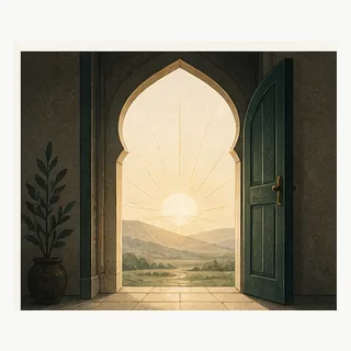Al-Fatihah thumbnail inspired by The Opening